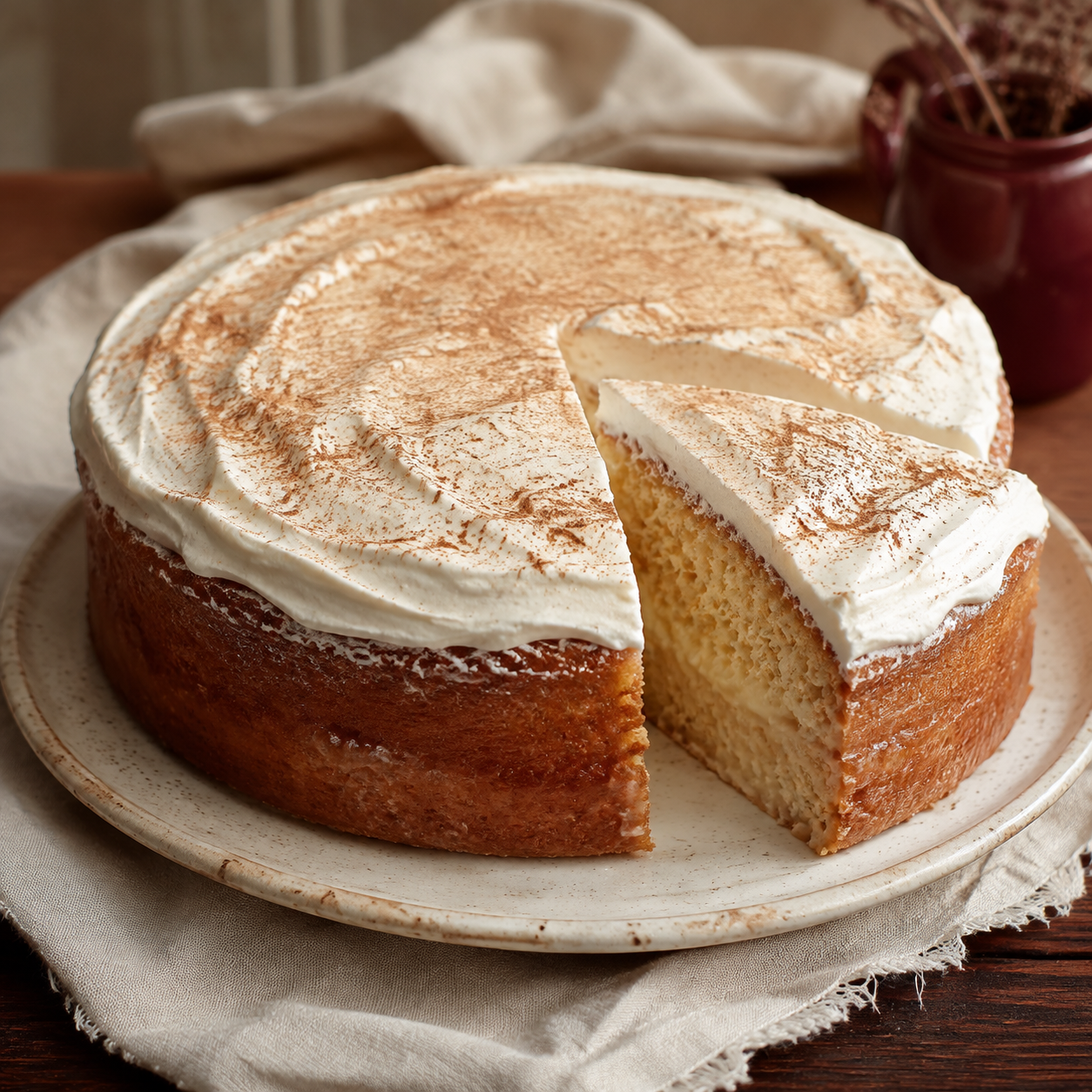 Tarta tres leches